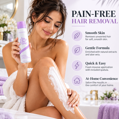 Cloud Sense™ Pain-Free Hair Removal