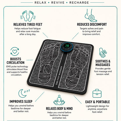 FootEase pro. Relax Your Feet. Reset Your Day. Feel Good Again